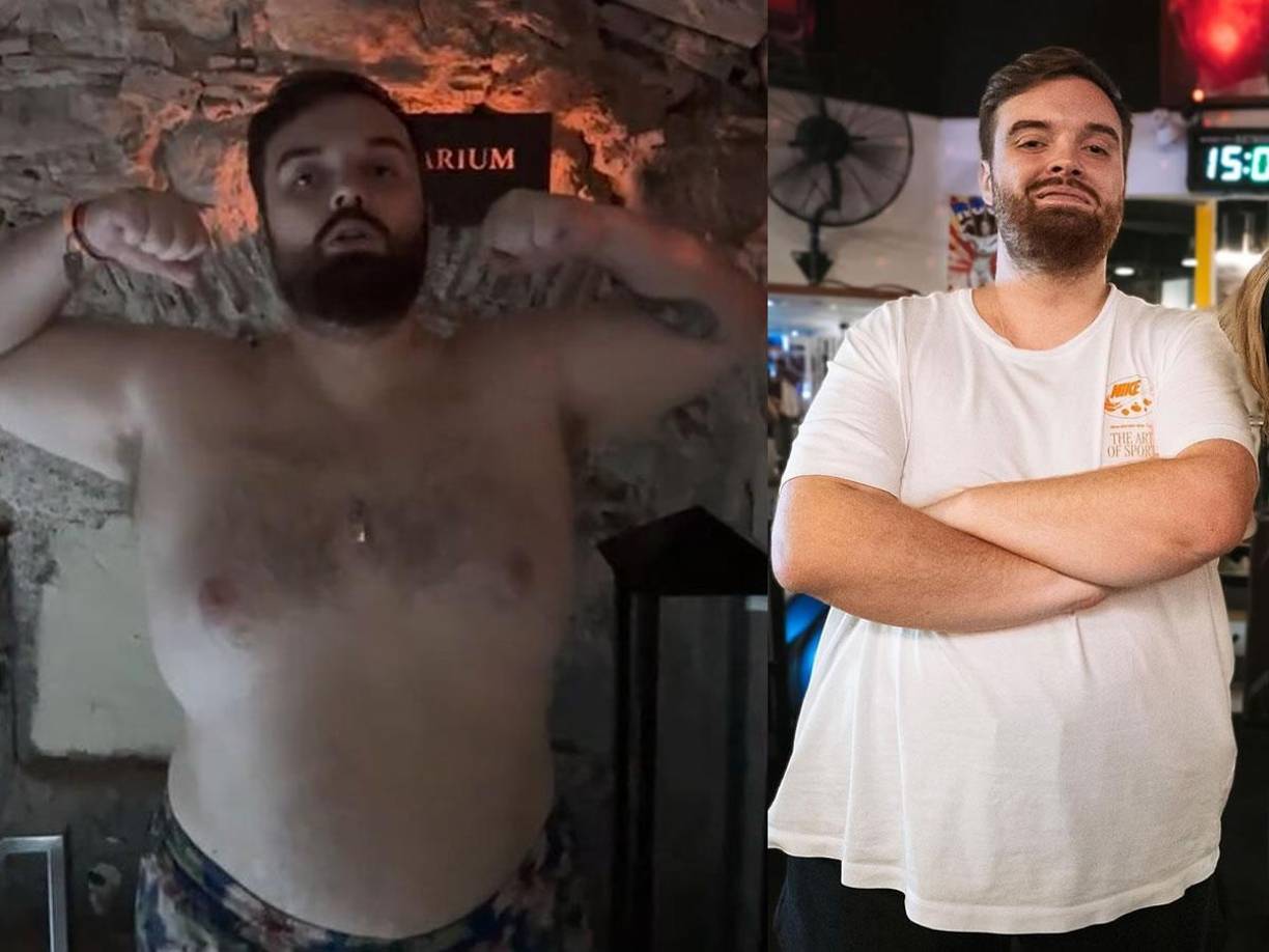 Los días 43 y 47 del cambio físico de Ibai Llanos.