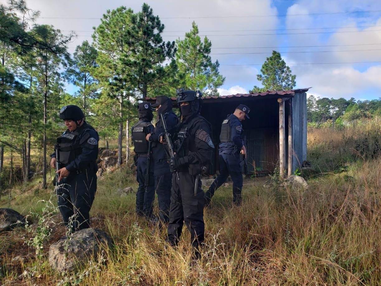 En el lugar se encontraron evidencia de que habrían cocinado y realizado fogatas.