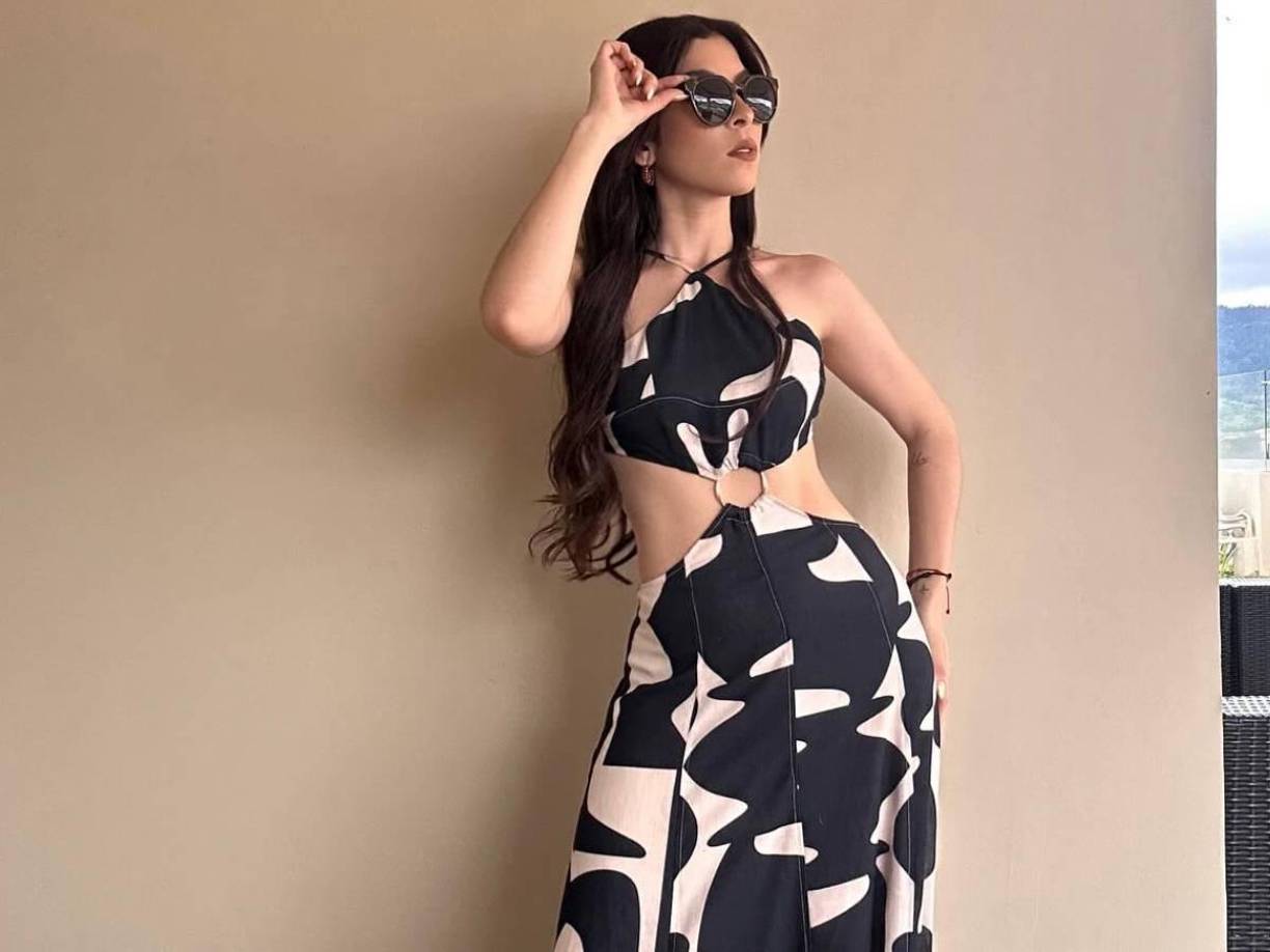 La hermosa presentadora catracha tiene un pequeño hijo de nombre Luka.