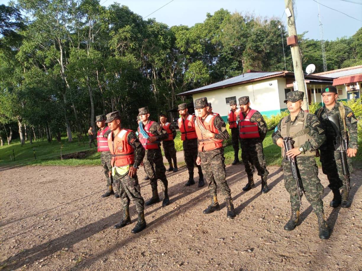 En la operación participa personal de la 110 Brigada de Infantería y el Noveno Batallón de Infantería.