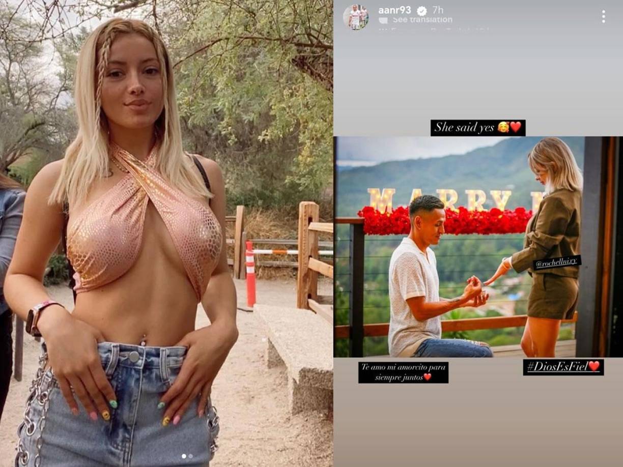 Recientemente, Andy Nájar le propuso matrimonio a Nixy Oviedo y ella dijo que “sí”.