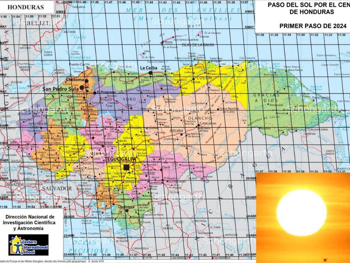 Durante el próximo mes en Honduras se darán temperaturas muy altas, con máximas arriba de los 35 grados centígrados y sensaciones térmicas que superan los 40 grados.