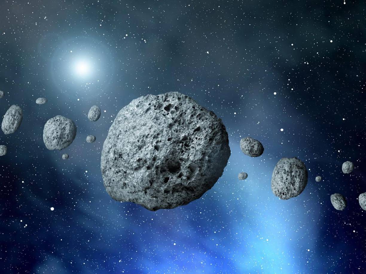 La mayoría de los meteoritos que llegan a la Tierra provienen de asteroides que se han desintegrado.