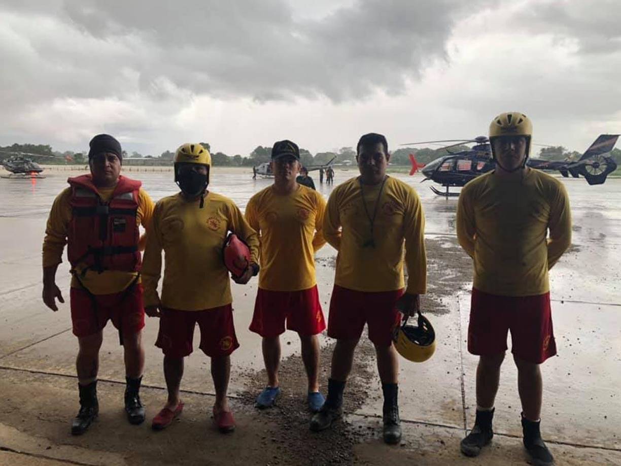 David Núñez y el tripulante Aldo Guillermo Michelleti no sufrieron mayores lesiones.