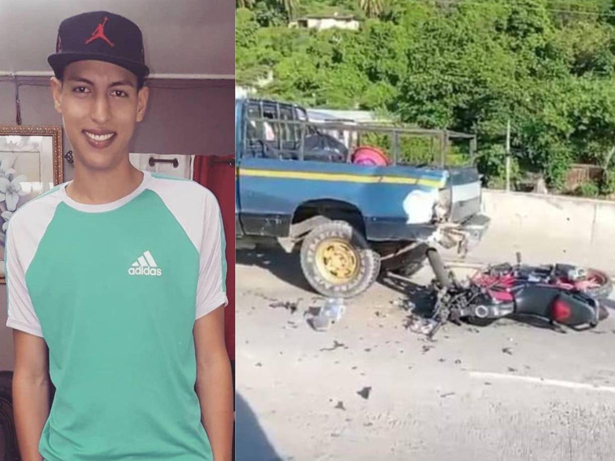Un joven motoclista murió este domingo en horas de la mañana tras impactar en la parte de atrás de un carro de paila en el puente que está sobre el boulevard del sur, en Chamelecón, salida a occidente en San Pedro Sula.