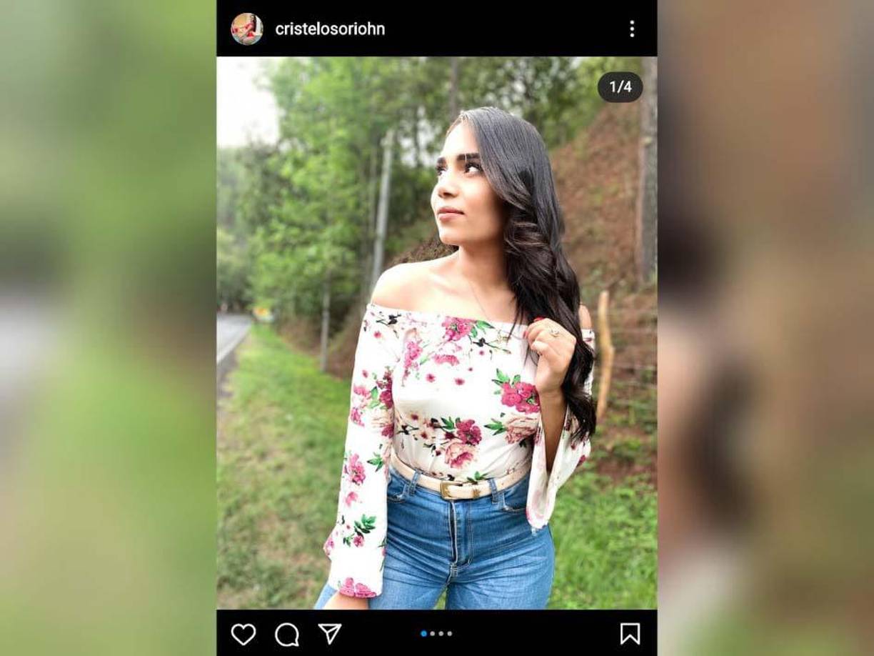 cristelosoriohn es la cuenta de Instagram de la guapa catracha que dejó cautivado al jugador Junior Flemmings de la selección de Jamaica.