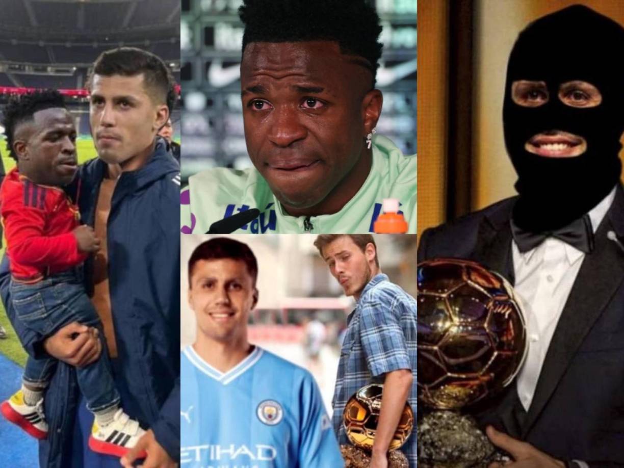 Vinicius perdió el Balón de Oro 2024 y las sociales redes estallaron. 