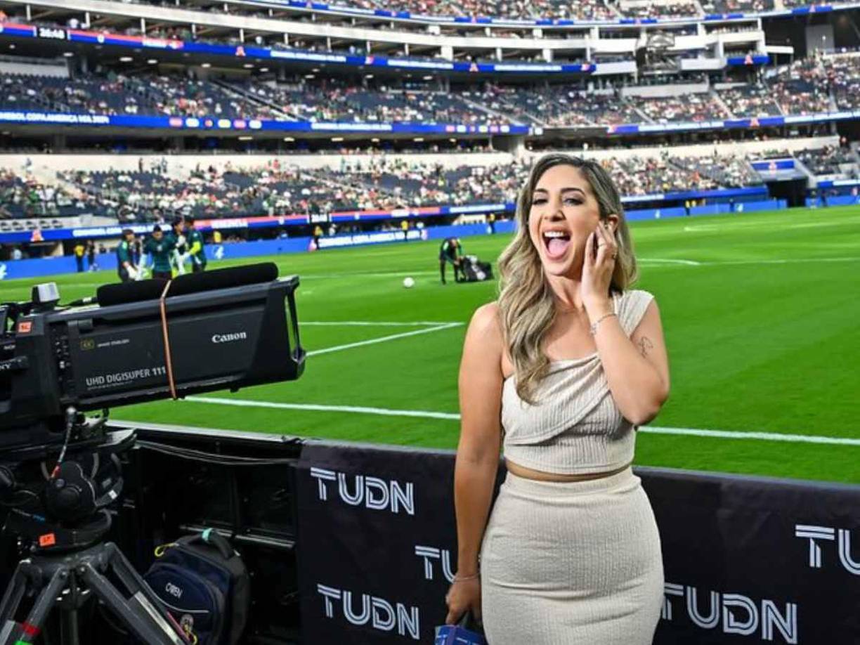 ”Le tenemos mucho respeto al Choco Lozano, jugador que lamentablemente no estará en estos juegos”, analizó la hermosa periodista ante la consulta sobre el jugador a temer en Honduras. 