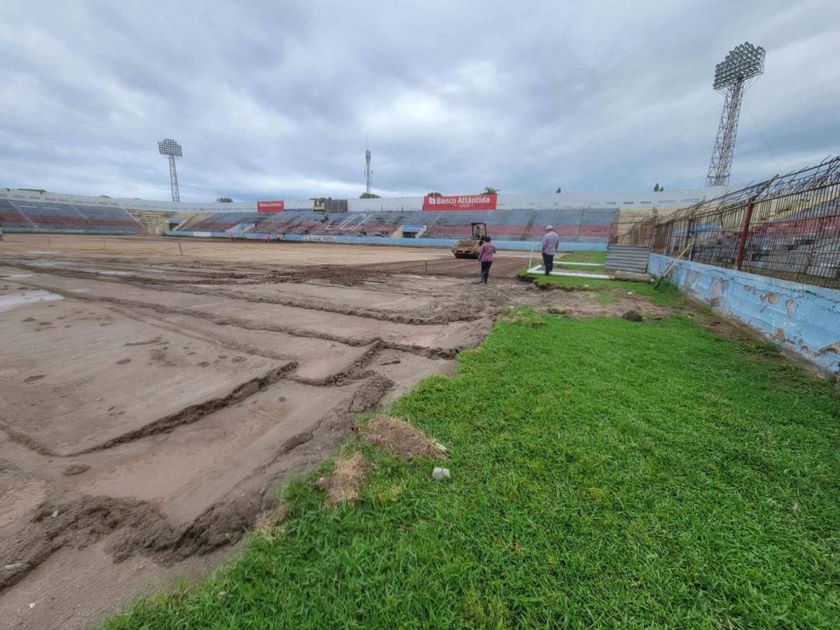 Por varios meses no habrá fútbol en el estadio Ceibeño, pero al menos Honduras contará con una tercera cancha de primer nivel.