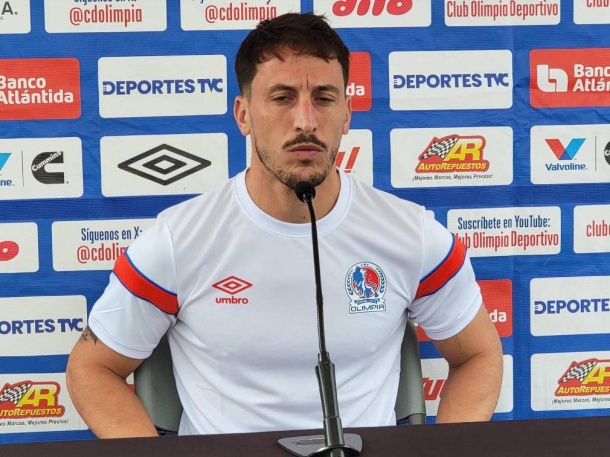 El delantero argentino Ignacio Colombini no seguirá en Olimpia para el Clausura 2025.