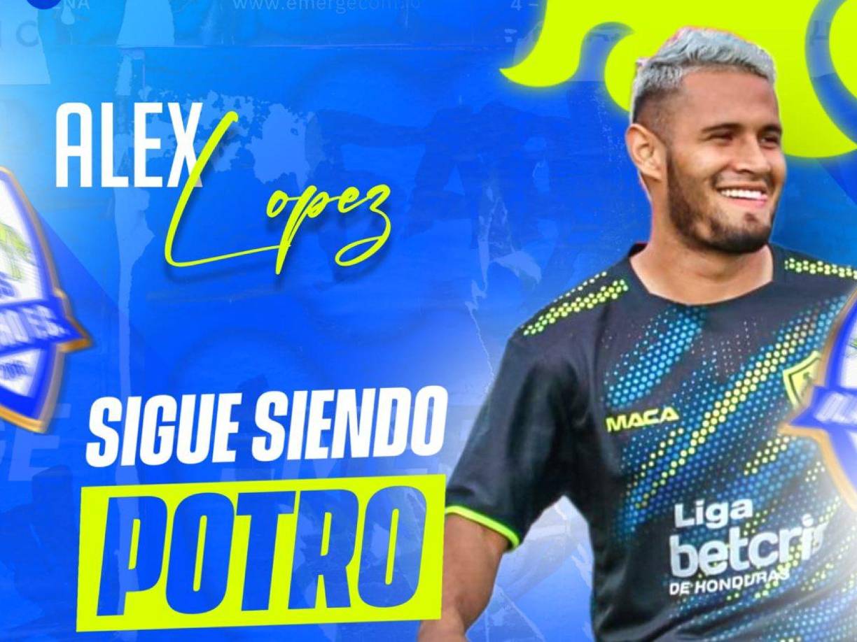 Olancho FC hizo oficial que Alex López se mantendrá en las filas del Olancho FC.