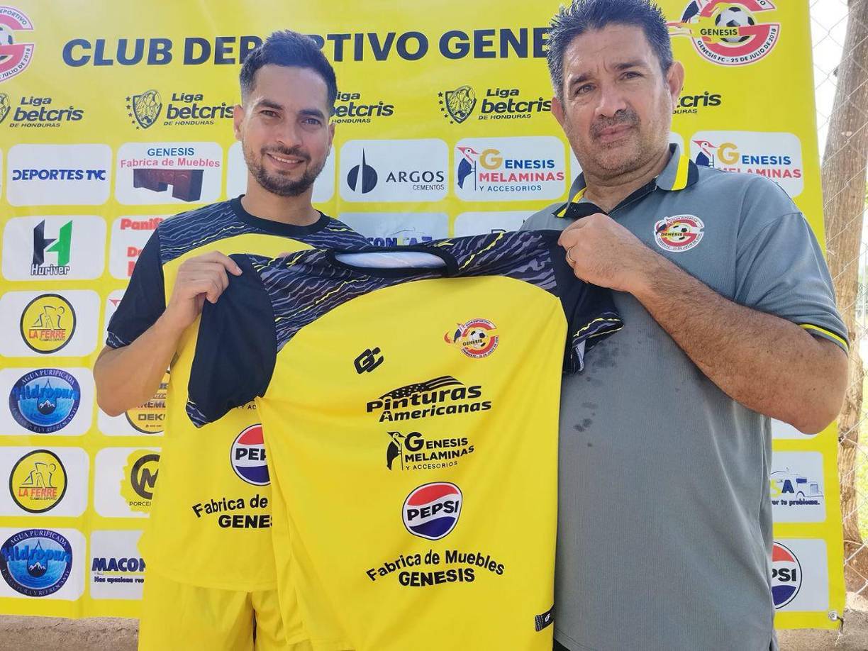 Jesús Marcelo Canales fue presentado oficialmente por el Génesis de Comayagua.