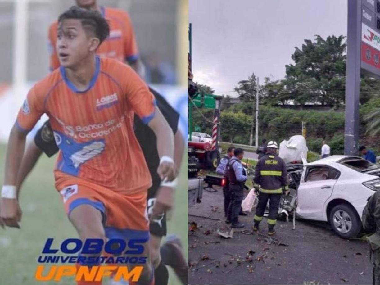 Kevin Fernando Cáceres (Murió el 11 de julio) - El joven jugador hondureño, que militó en los Lobos de la UPN, falleció después de un terrible accidente de tránsito ocurrido en el anillo periférico de Tegucigalpa, en el que también murió su prima Mia Cáceres.