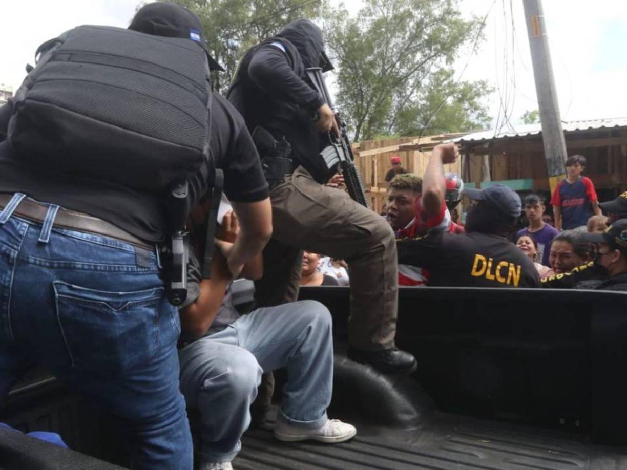 La DNLC actuó con rapidez para que en la zona no se desatara un caos mayor.