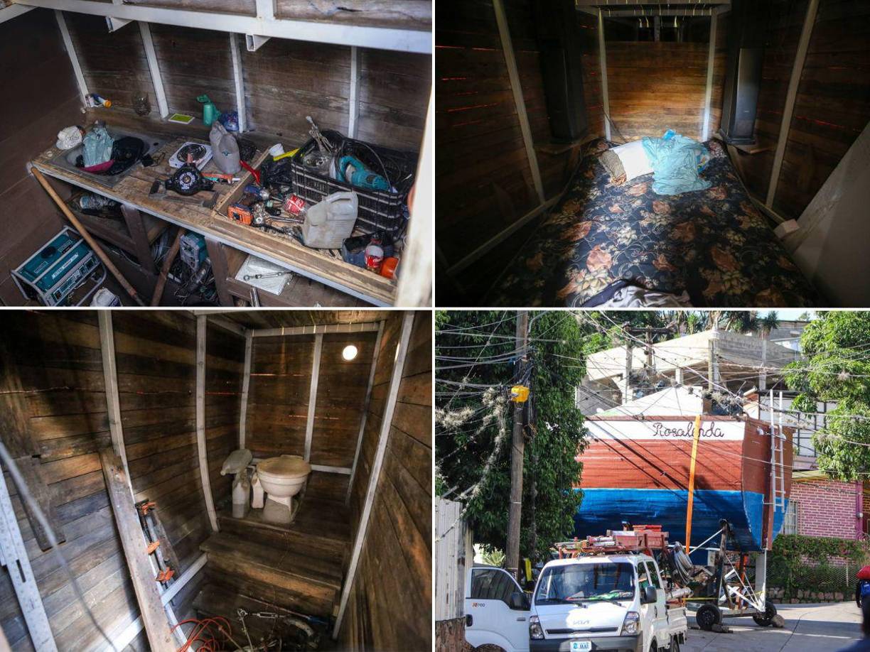 El sueño de Marlon quedó varado entre las pendientes de la colonia El Reparto; sin embargo, trabaja para viajar sobre las aguas acompañado de Rosalinda, nombre que lleva el barco en honor a su querida esposa.