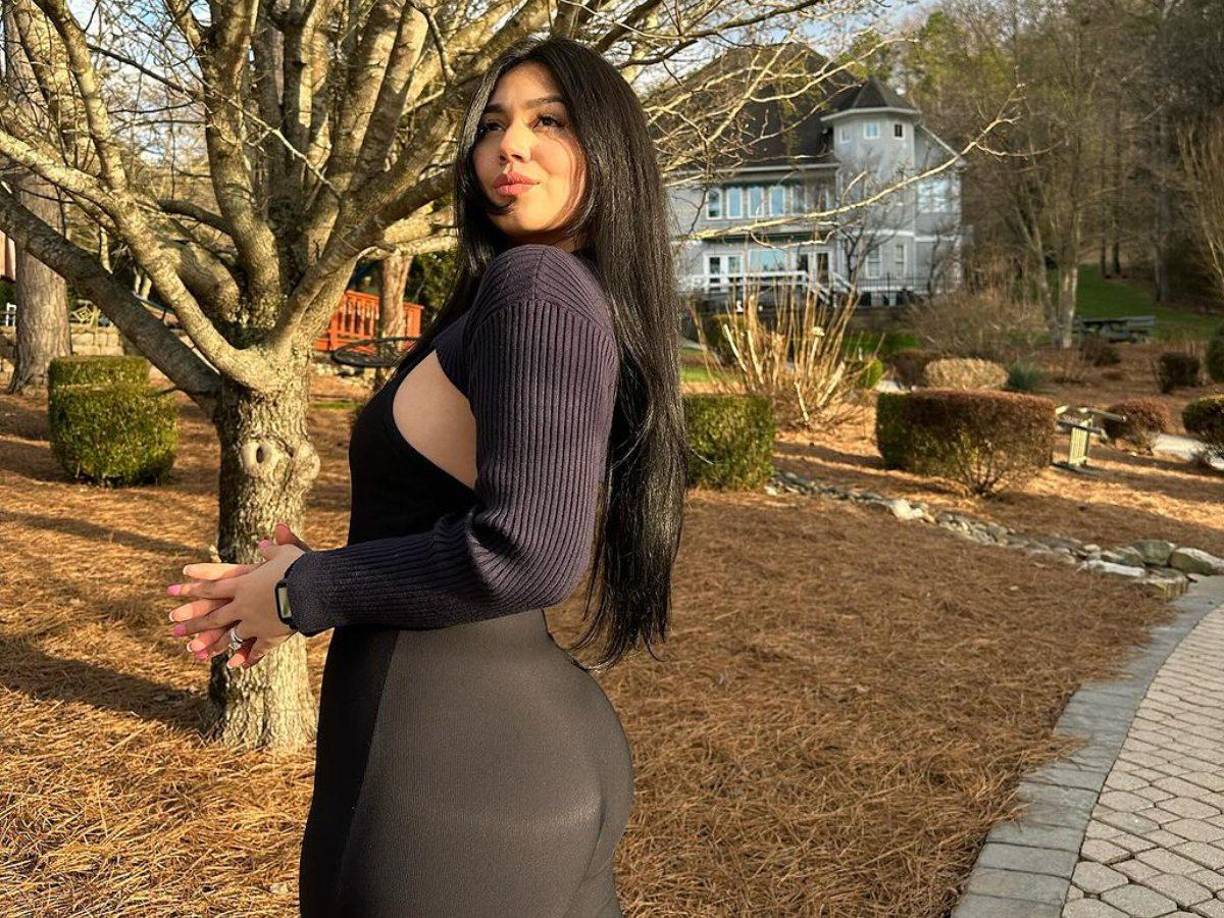 Yensy Selenia Bonilla, un bella hondureña que vive en Estados Unidos y fue conquistada por el legionario catracho.