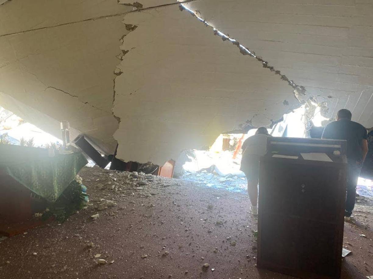 Las imágenes del hecho ya trascienden a nivel internacional por la magnitud del suceso. 