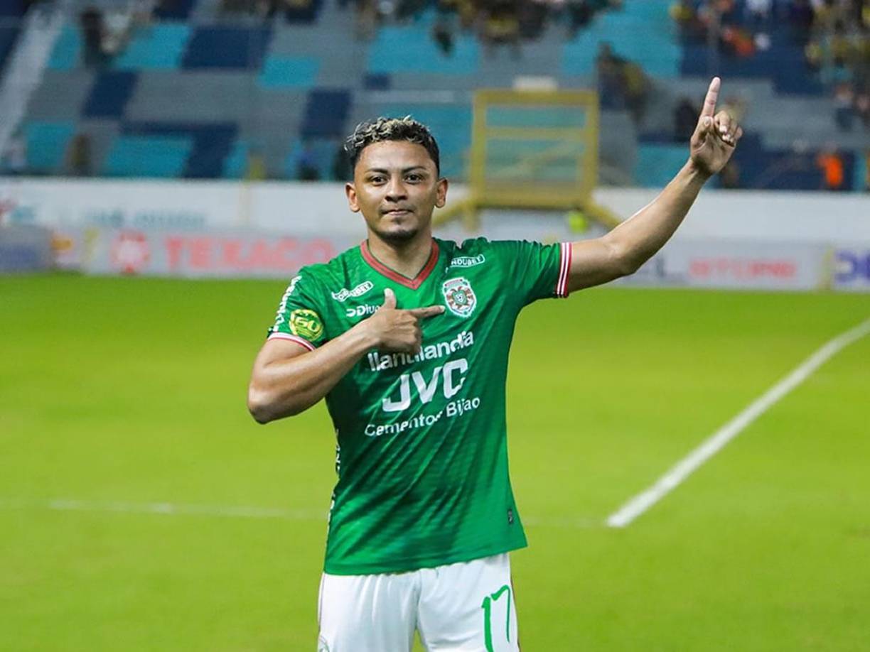 12. Alexy Vega - El delantero hondureño del Marathón marcó un doblete en la goleada sobre el Real España y llegó a cuatro tantos en el Torneo Apertura 2024.