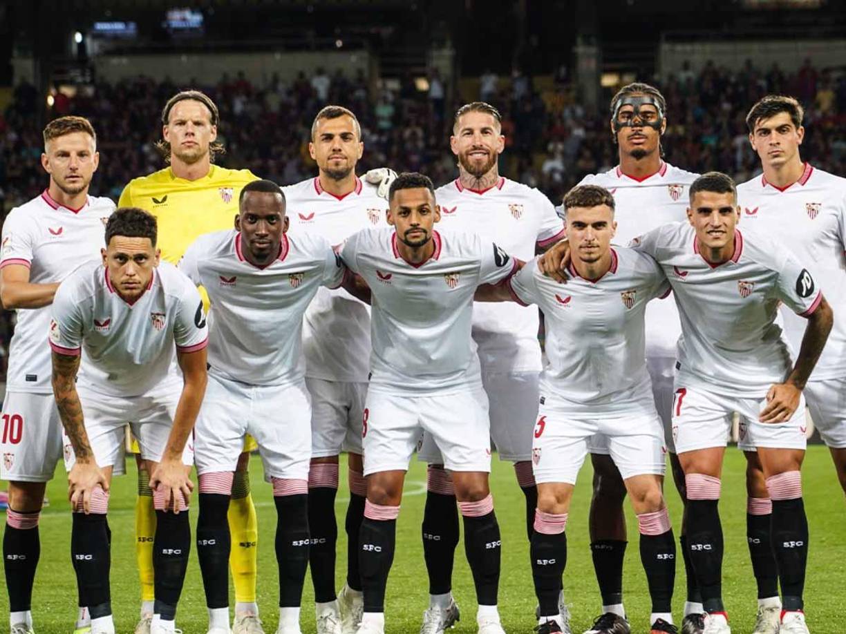 El 11 titular del Sevilla que enfrentó al Barcelona.