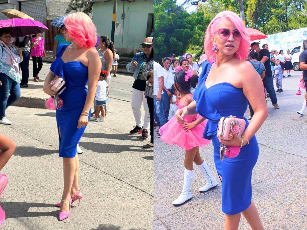 La hermosa docente ha sido llamada en redes sociales como la “Barbie maestra”.