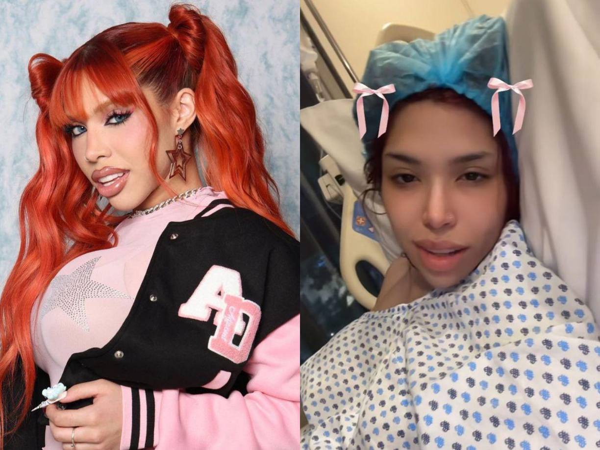 Mediante sus redes sociales, la influencer mexicana se mostró desde el quirófano.