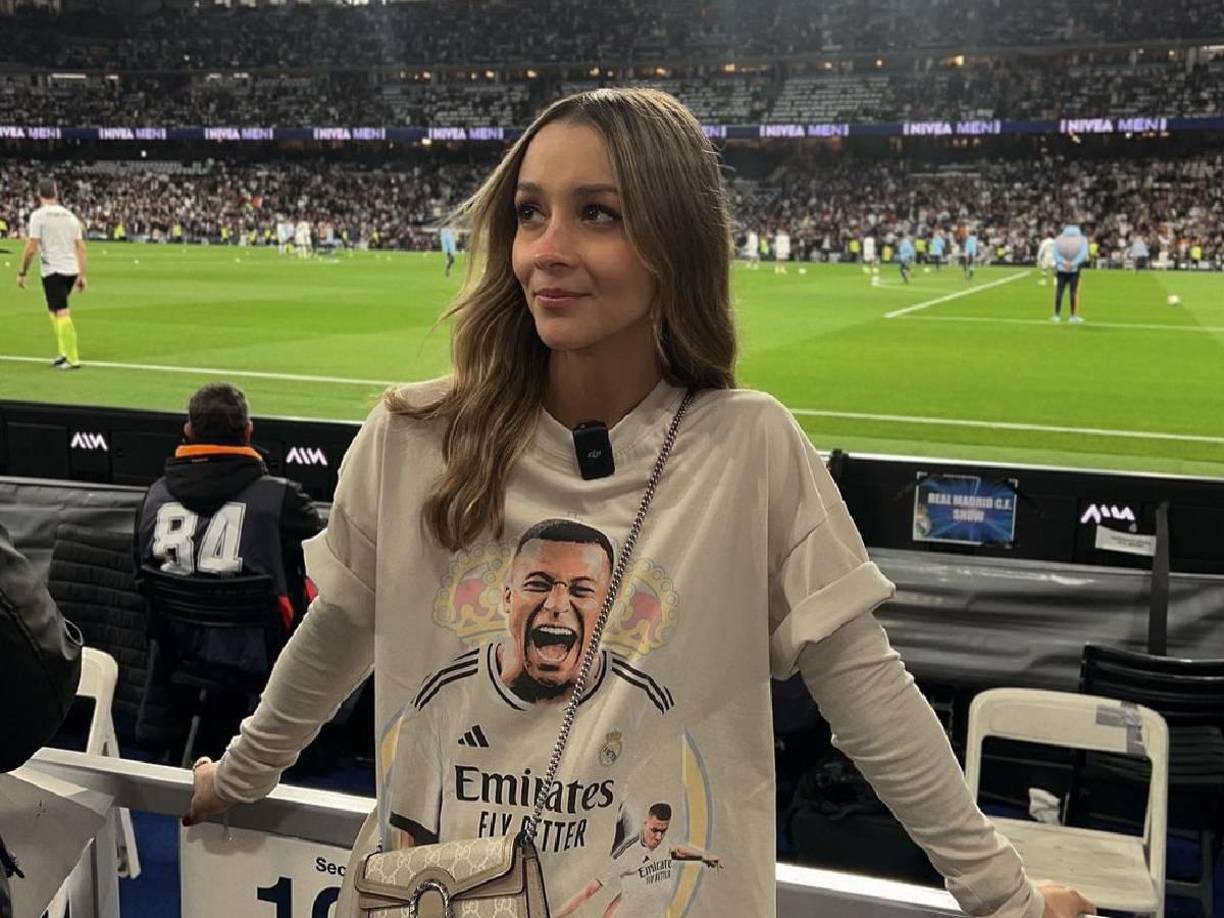 Recientemente estuvo en el clásico Real Madrid-Barcelona. Previo al juego tuvo la oportunidad de compartir con Fernando Morientes, exdelantero del Real Madrid. 