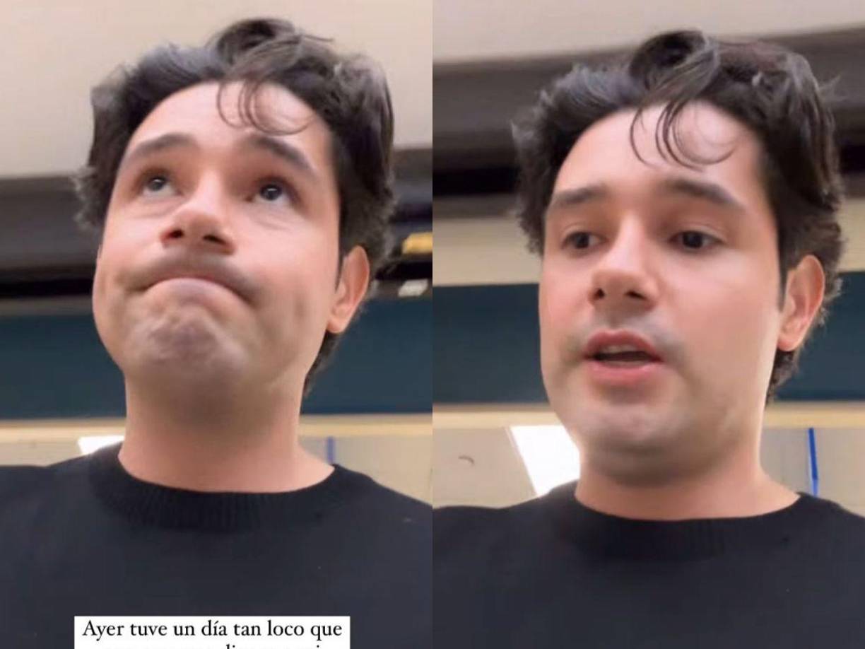 Con el rostro desencajado, Facundo Caballero contó a través de sus redes sociales el mal momento que está pasando. 