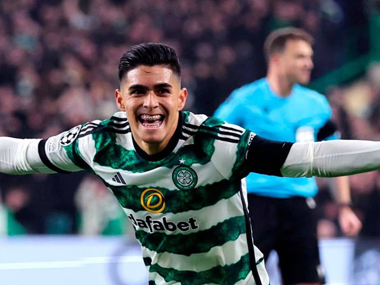 Luis Palma marcó a los 28 minutos del primer tiempo el 2-1 parcial del Celtic ante Atlético de Madrid. Fue la primera anotación del catracho en una fase de grupos de la Champions League.