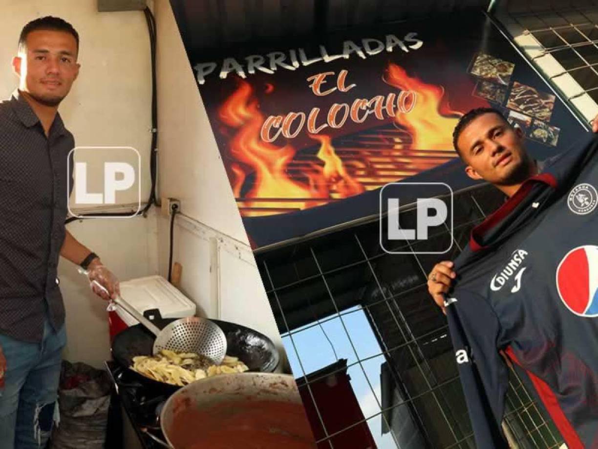 Walter Martínez, jugador del Motagua, cuenta con su propio negocio de venta de comidas llamado en honor a su sobrenombre, “Parrilladas El Colocho”.