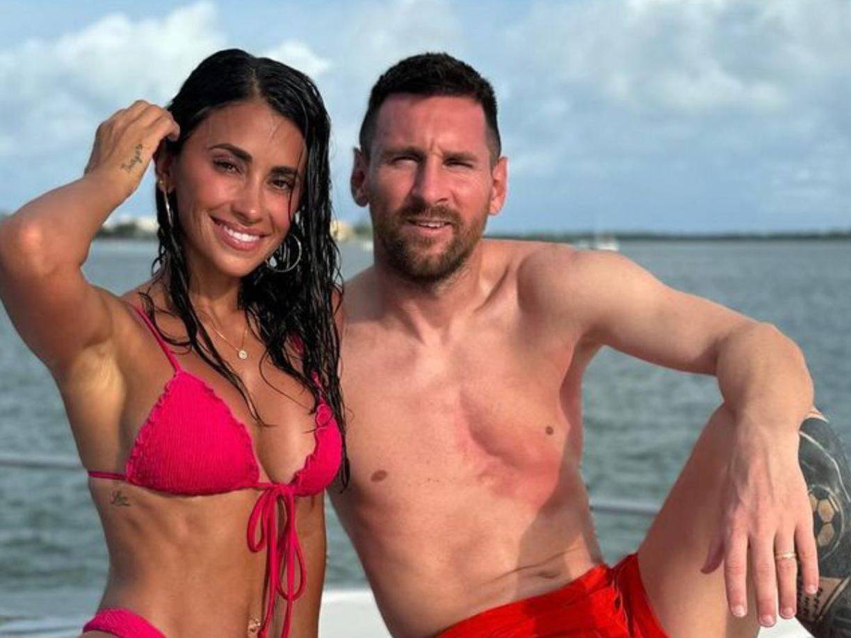 Antonela Roccuzzo y Messi han comenzado sus vacaciones y un hondureño es protagonista.