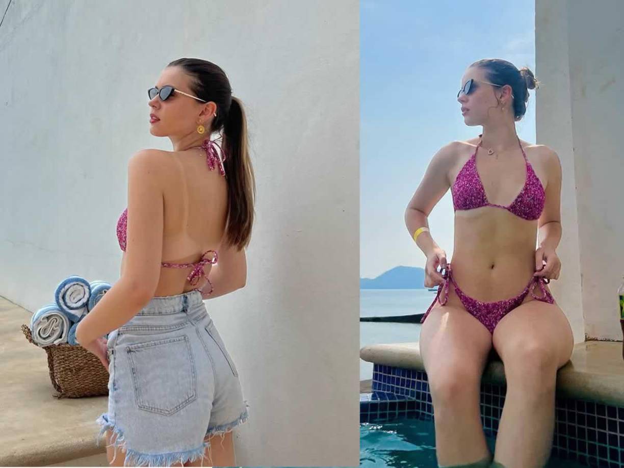 Cecilia García revoluciona las redes en traje de baño y así reacciona Agustín Auzmendi