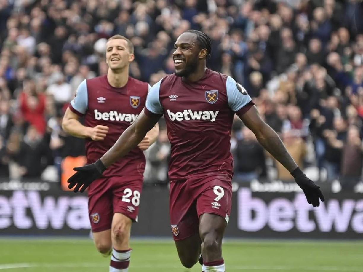 Michail Antonio es una de las estrellas del West Ham de la Premier League de Inglaterra y acumula 83 goles en 322 partidos desde su llegada en 2015.