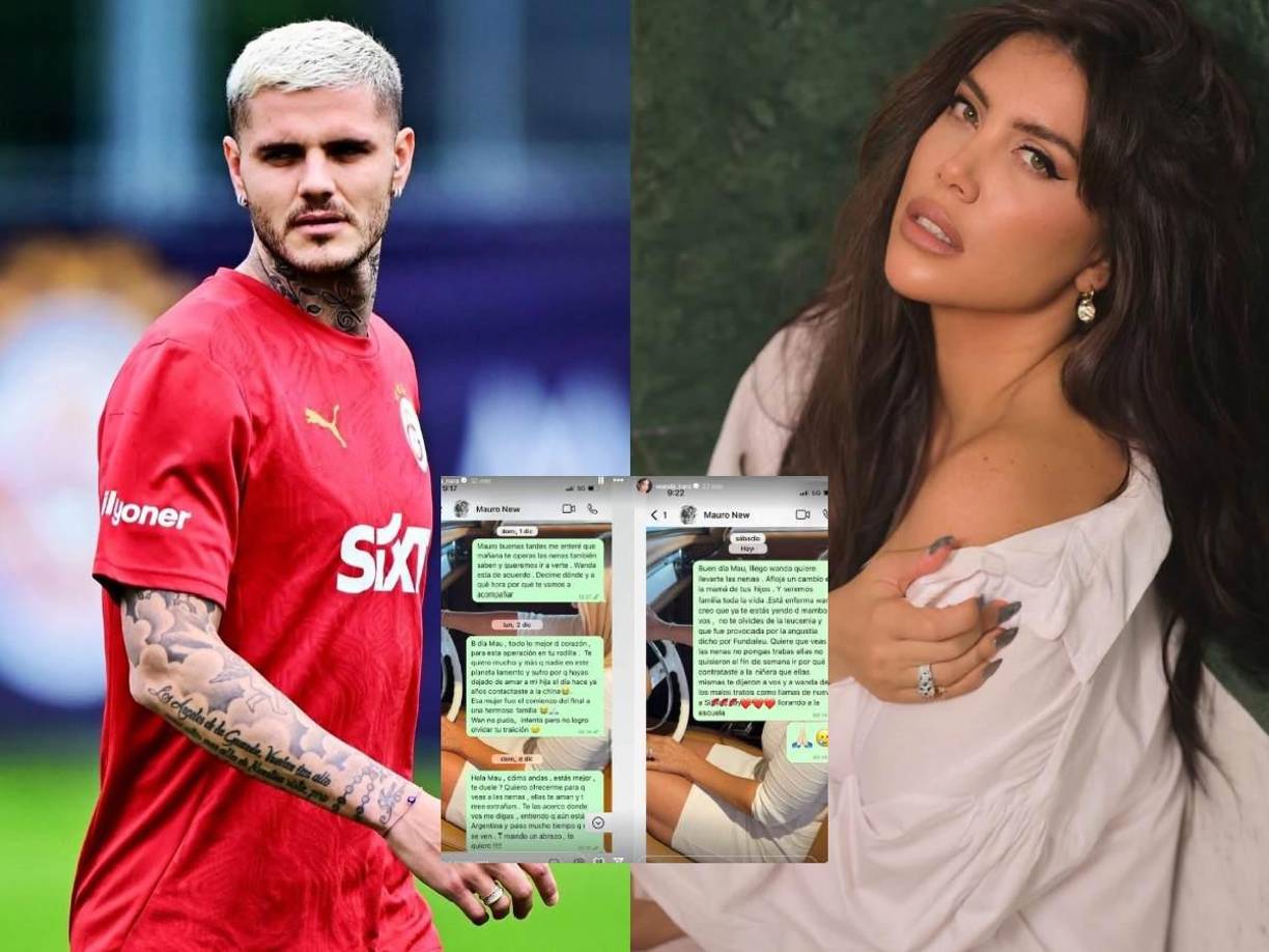 La separación entre Mauro Icardi y Wanda Nara está siendo un caos y ambos se están exponiendo a través de la filtración de escandalosos chats en redes sociales y programas.