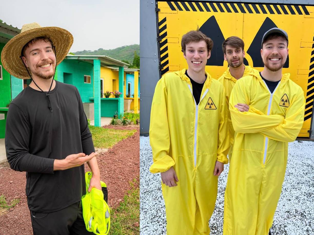 Más tarde, MrBeast confesó que “yo soy de Carolina del Norte, un pueblo pequeño. Yo solo vivo en mi estudio grabando videos, nunca me salgo de ahí”.