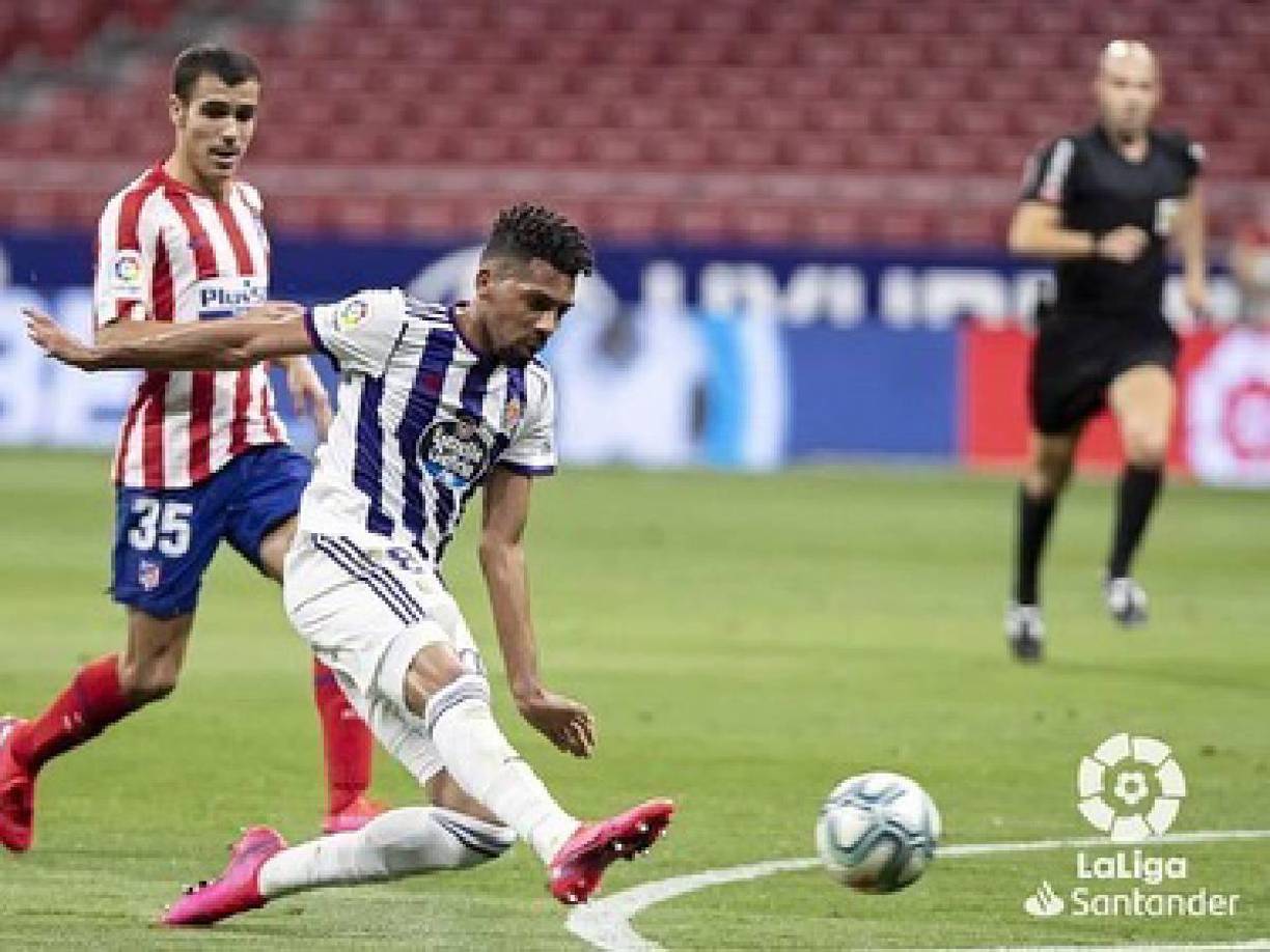 Sin embargo, no tenía espacio y fue cedido al Valladolid. Allí solo disputó tres partidos de La Liga sumando 166 minutos. Ya llevaba un año y medio sin jugar regularmente.