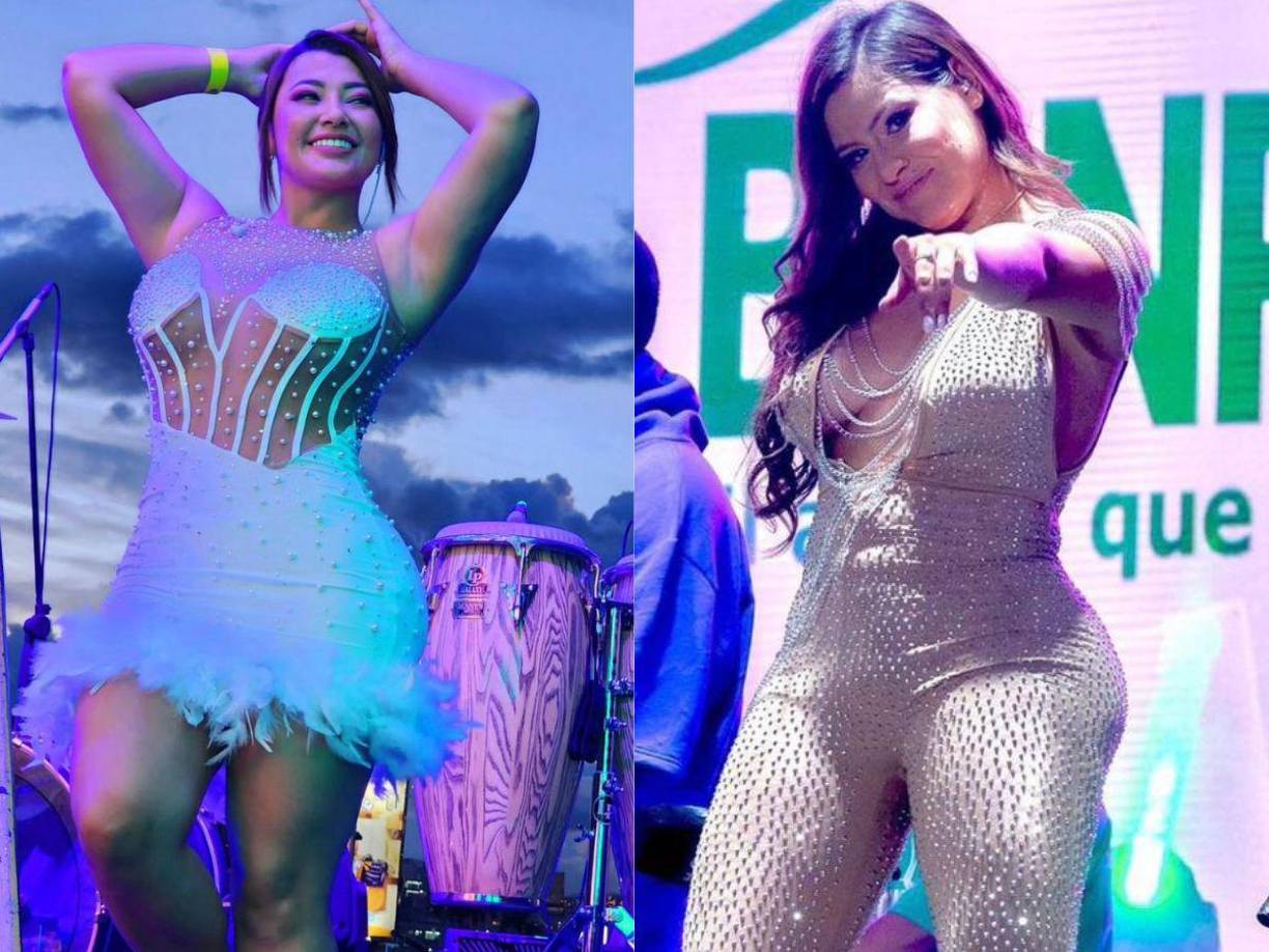 Como siempre acostumbran a dar lo mejor en vestuario y look, las guapas presentadoras no pasaron desapercibidas en este importante evento de fiesta y de 445 aniversario de la capital del país.