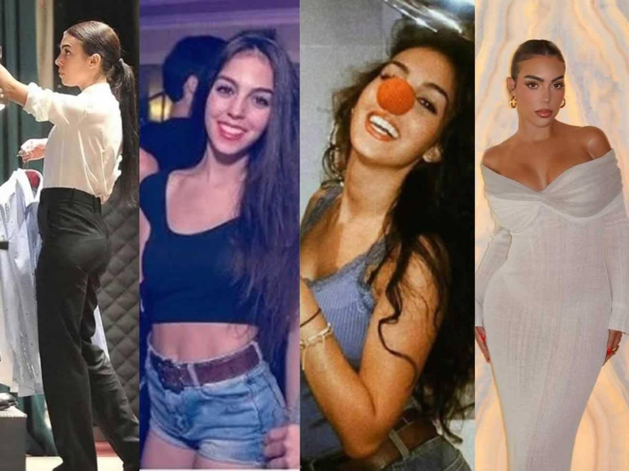 La vida de Georgina Rodríguez cambió por completo luego de conquistar el corazón de Cristiano Ronaldo. Así lucía la modelo antes de conocer al futbolista portugués y su presente ahora. ¿Qué operaciones se ha hecho en el cuerpo?