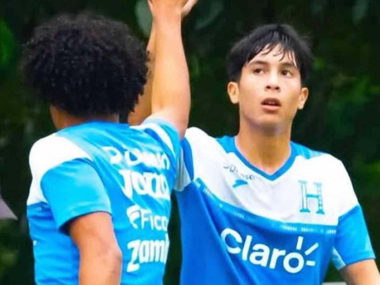 Nicolás Balbas está realizando una buena sociedad con Luis Gabriel Suazo, catracho que milita en la Sub-16 de la Juventus de Italia y que es hijo del exjugador David Suazo.