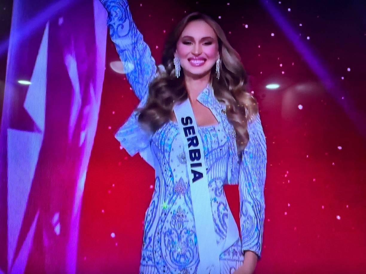 3. Miss Serbia: 