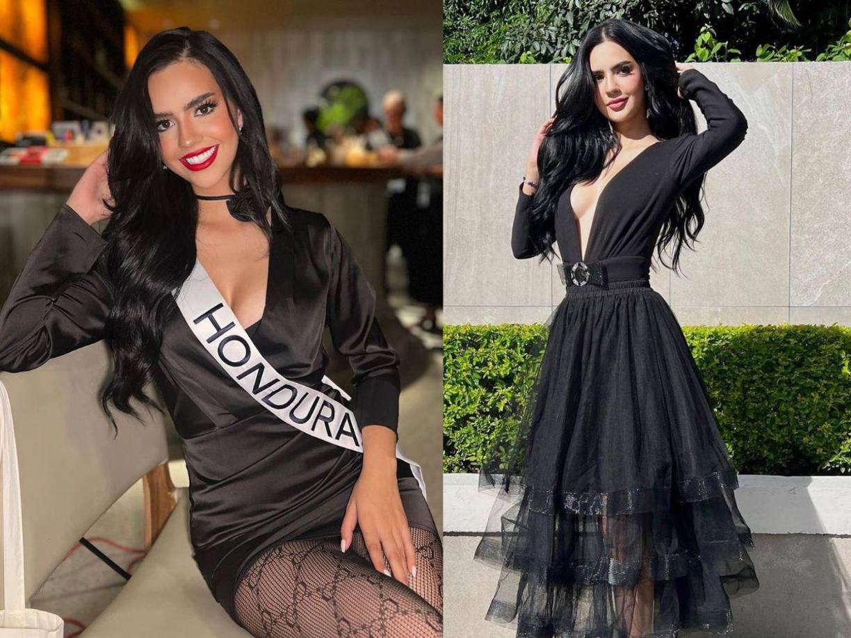 ¡Imparable! La reina de Honduras, Zuheilyn Clemente lo está dando todo por el todo en los ensayos rumbo a la gala final del Miss Universo 2023 en El salvador, recientemente impactó con su bello rostro y un estilo chic en tono negro.