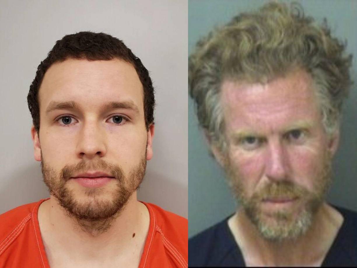 Levi Axtell confesó haber asesinado a Lawrence V. Scully (derecha).