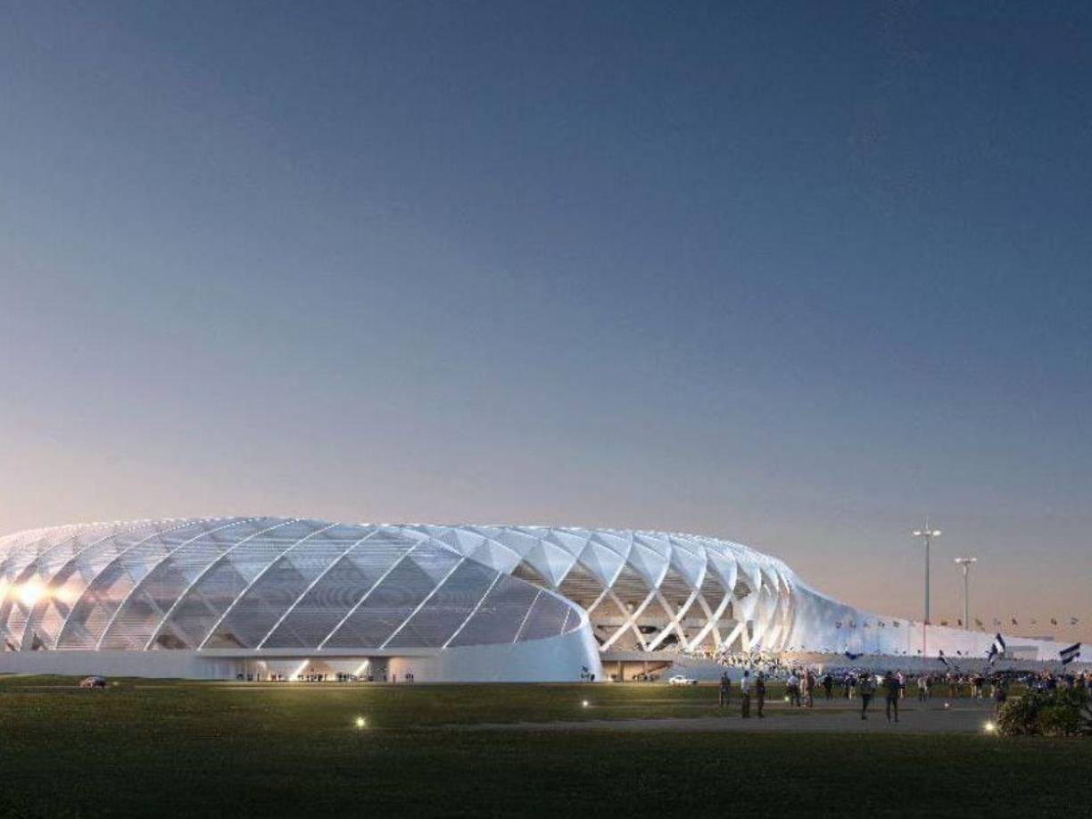 Bukele: “Estamos hablando de 50 mil espectadores en butacas, a parte de 250 personas en silla de rueda, prensa deportiva, entre otros. En total serán más de 52 mil espacios. Esta inversión cuesta más de 100 millones dólares y tardará tres años en ser construida. Es decir, será inaugurada a inicios de 2027”.