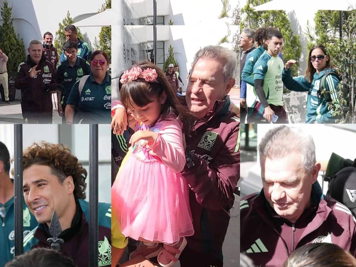 La Selección de México está instalada en el hotel de concentración en Toluca, donde enfrentará a Honduras en el partido de vuelta de cuartos de final de la Nations League de la Concacaf. Javier ‘Vasco’ Aguirre tuvo un lindo gesto a su llegada y así luce tras el golpe en la cabeza.