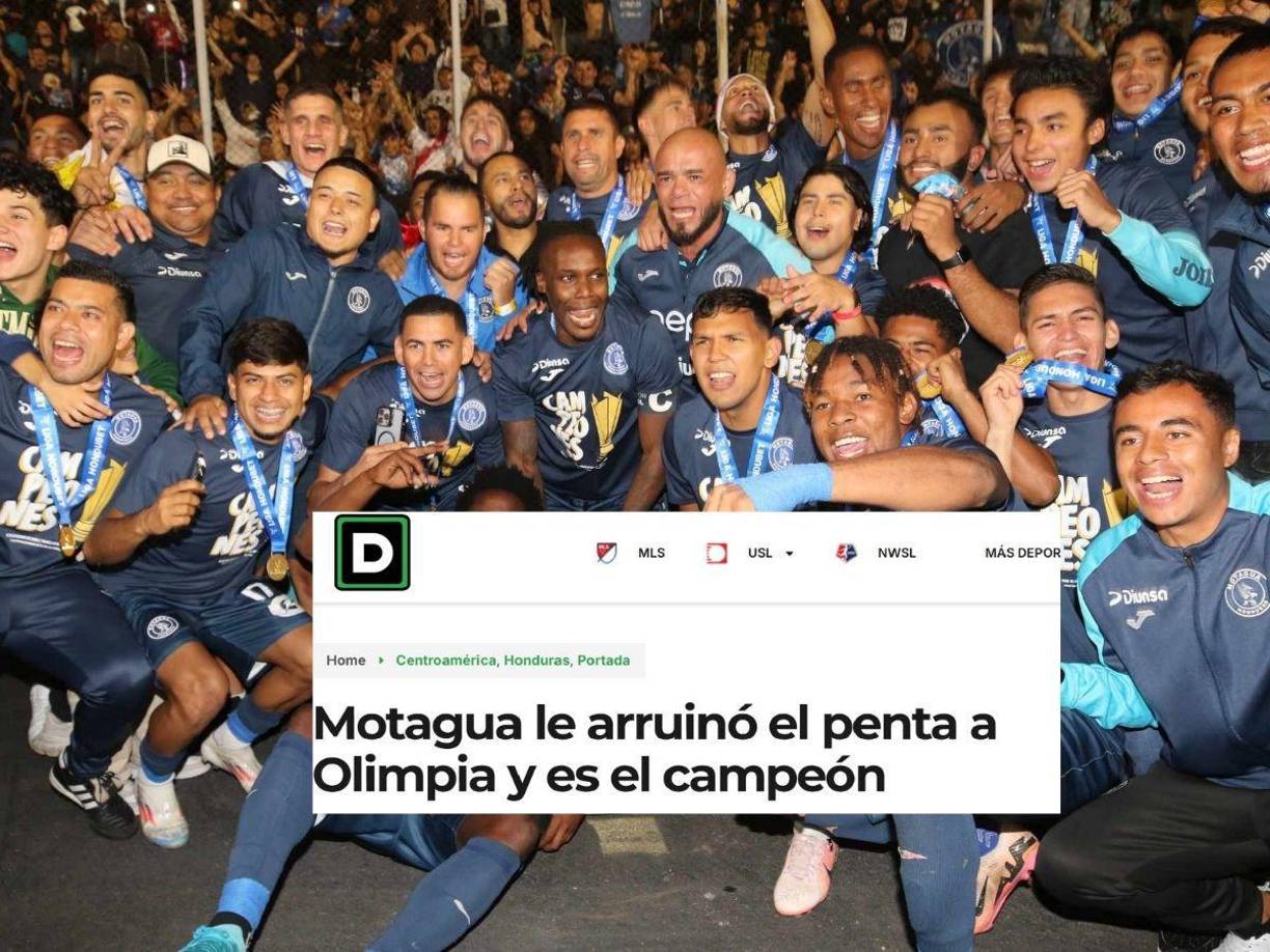 Deporte TOTAL USA: “Motagua le arruinó el penta a Olimpia y es el campeón”.