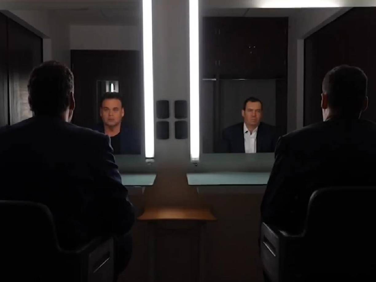 En más de cuatro minutos y medio, la emotiva carta de David muestra imágenes de un André joven, en sus inicios como periodista.