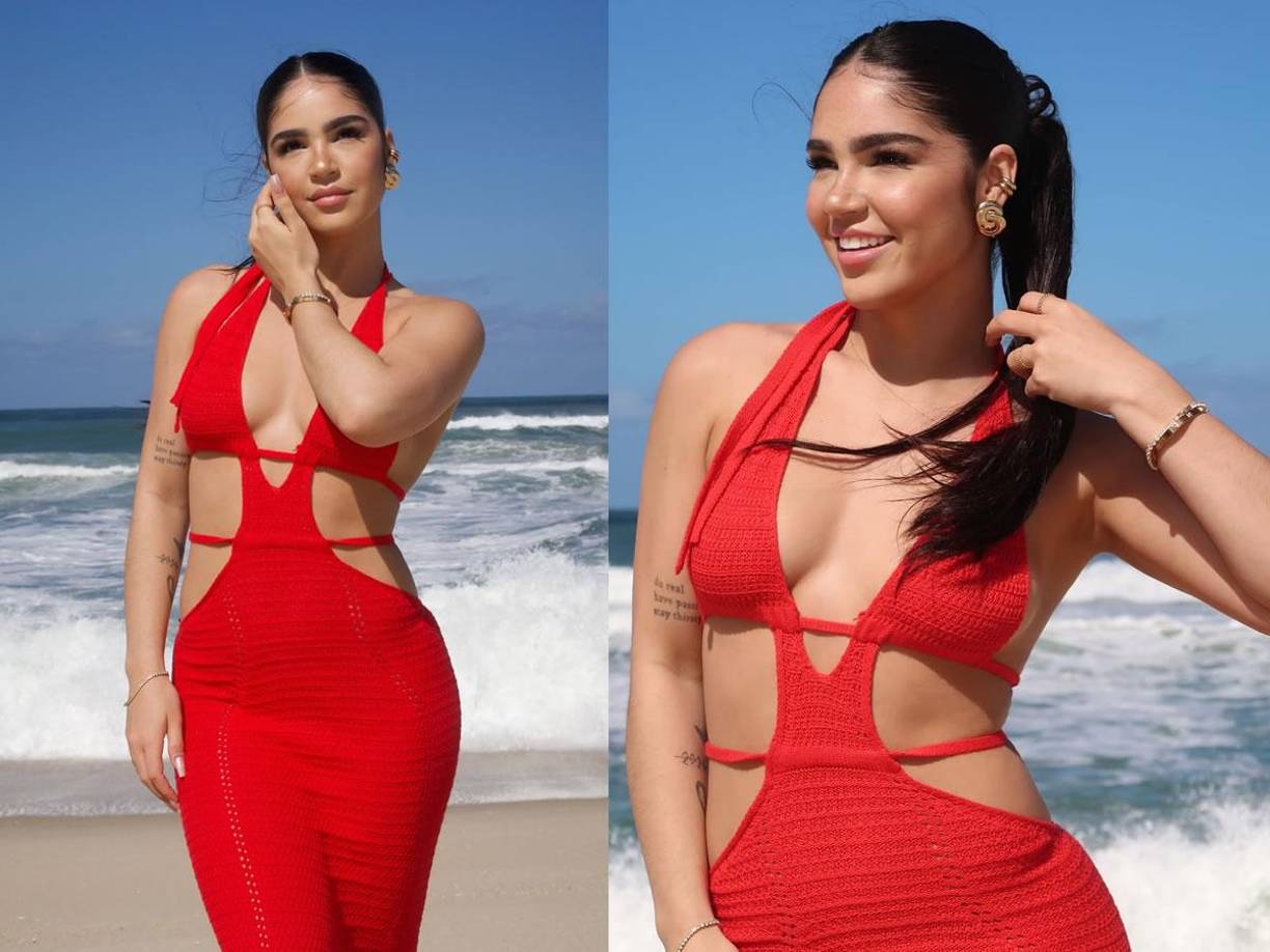 Así es Giovanna Buscacio, la hermosa influencer novia de Joao Mendes, hijo de Ronaldinho.