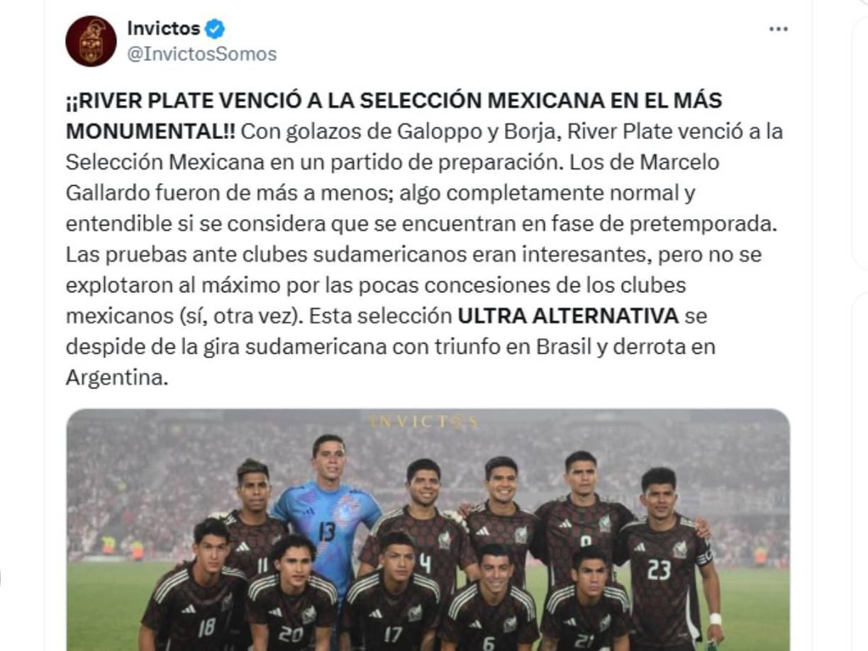 Somos Invictos de México.