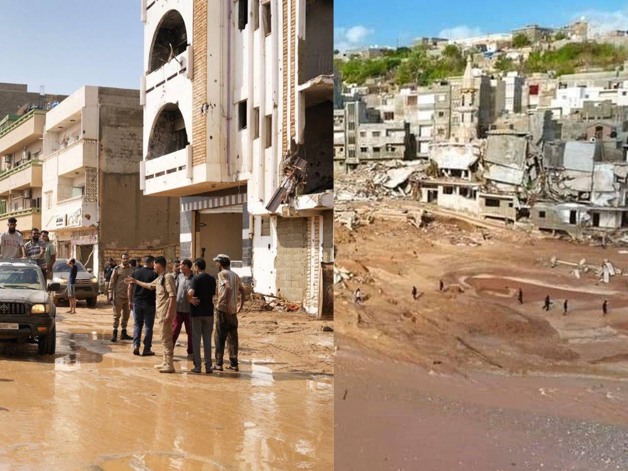 El ciclón Daniel, que atravesó este domingo el noreste de Libia, ha sido “un desastre que supera las capacidades de Libia” tras dejar al menos 6,872 muertos y más de 10,000 desaparecidos a su paso según las cifras provisionales, declaradas por el jefe del Consejo Presidencial, Mohamed al Manfi.