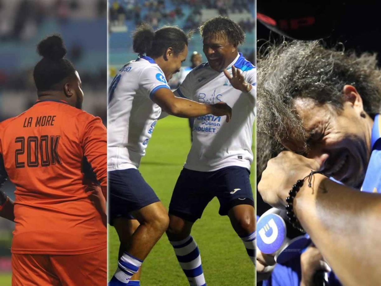 Las imágenes que dejó el partido de despedida de Julio César ‘Rambo’ de León en el estadio Nacional Chelato Uclés, donde se hicieron presente estrellas del fútbol hondureño, personajes y un invitado de lujo.