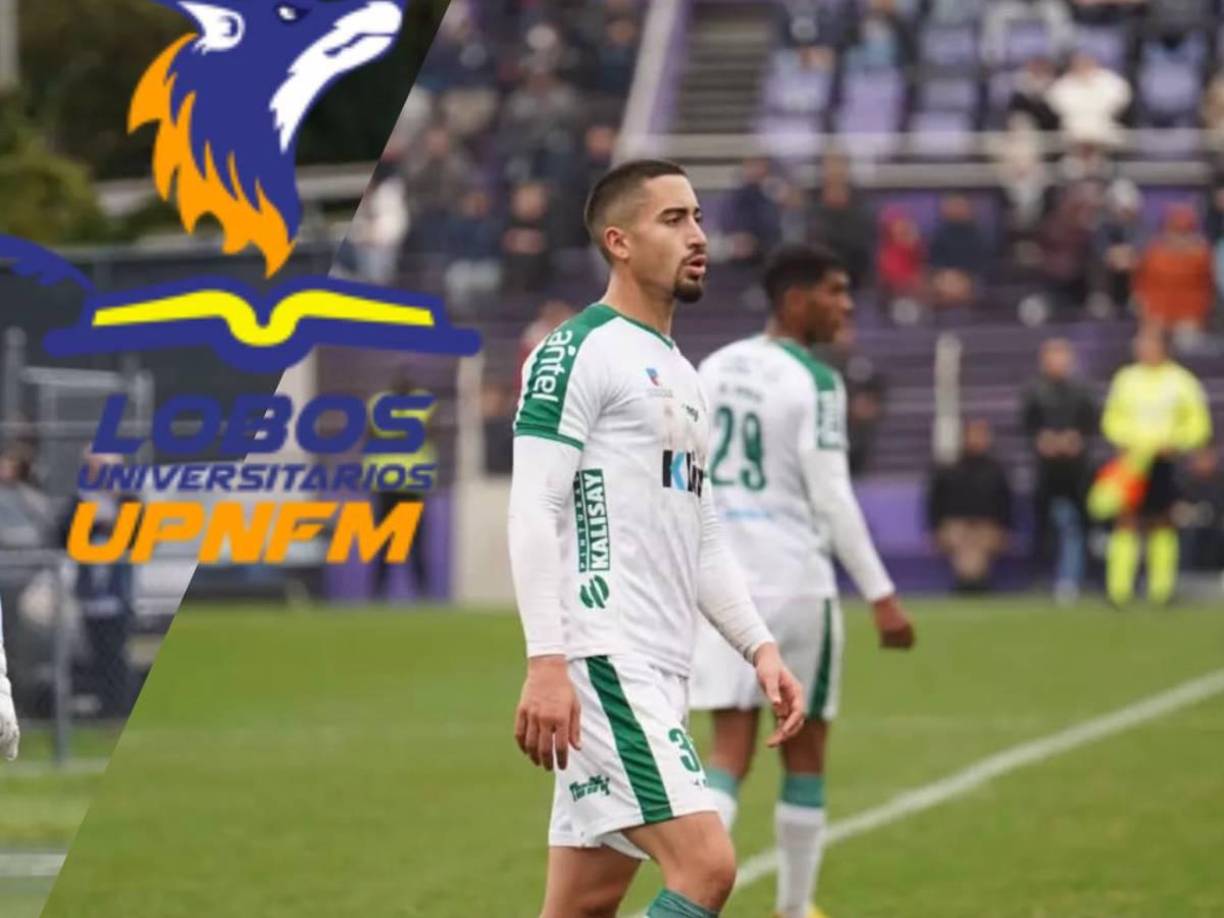El defensor uruguayo Ezequiel Silveira jugará con los Lobos de la UPNFM para este Clausura 2025. 